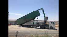 Recuperaciones Garrido contenedor en camión